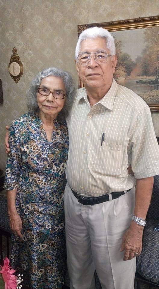 Doña Vilma y Don Daniel Rivera, fundadores del IPS